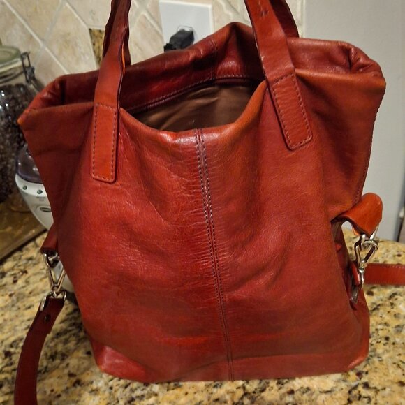 Crossbody Leather Bag - Picture 1 of 3